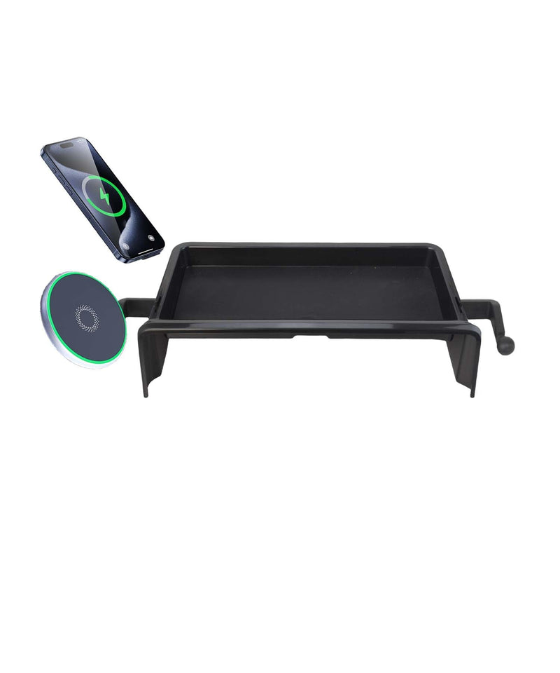 Car Phone Holder for Toyota Grand Highlander/Grand Highlander Hybrid 2024 2025 2026 Accessories Apply to 12.3 Inch Touchscreen 15W Fast Wireless Charger Screen Fixed Clip Cell Phone Mount