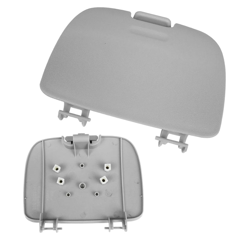 Compatible with Ford Super Duty Overhead Console Door F250 F350 F450 F550 2002 2003 2004, Replace for 2C3Z7811586CAB Garage Door Opener Bin, F350 Overhead Sunglasses Bin Door - Grey