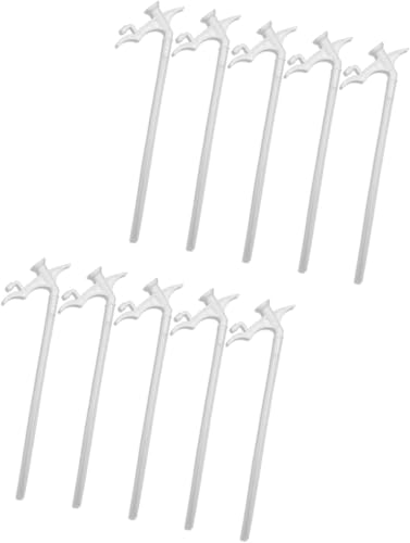 10-Pcs Clear Spray Foam Replacement Tubes -with Quick-Connect Nozzles for Insulating Foam and Urethane Adhesives, Universal Fit DIY and Industrial Applications