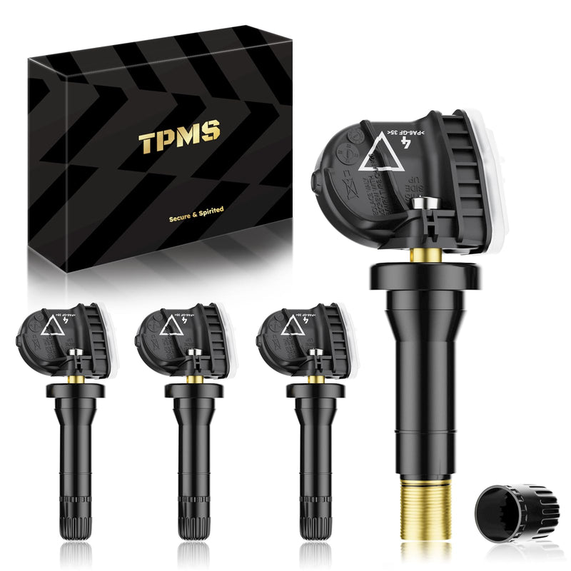 TPMS 433Mhz GM Tire Pressure Monitoring Sensor Fit for:-Chevy Silverado 1500 2500 3500（19-22）|Traverse（16-22）|Blazer（19-22）|-GMC Sierra 1500（19-20）|Sierra HD（19-22）|OE#13598773 Kit (4 PCS)