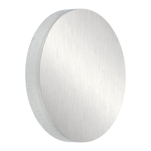 PATIKIL 6061 Aluminum Disc, 1 Pcs 3.9x5/9 Inch Round Flat Plain Aluminum Metal Plate for Industrial Crafting DIY 3.9x5/9"