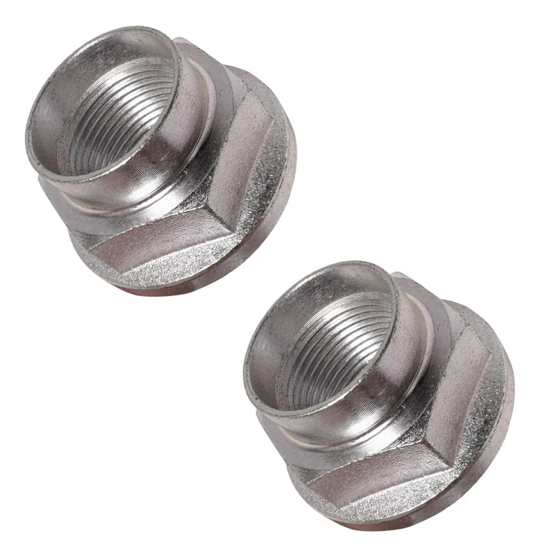 2Pcs Front & Rear Axle Nut Replacement Fit for Subaru Forester Outback Impreza WRX STI Crosstrek Ascent BRZ CV Spindle Nut 2000-2025 Replace 902170049 902170044 902170047 103-0504
