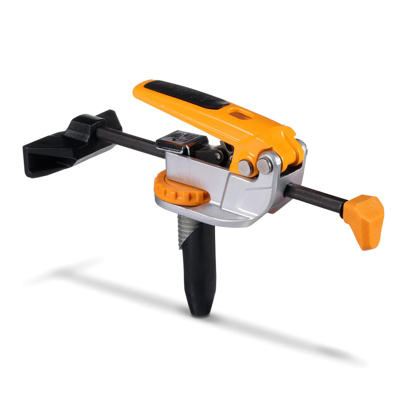 BORA Auto-Adjust Bench Dog Clamp for 3/4 Bench dogs 3.75 Inch Capacity Workbench Toggle Clamps - Heavy Duty Steel Push Rod Woodworking Clamping Equipment BR-G090102