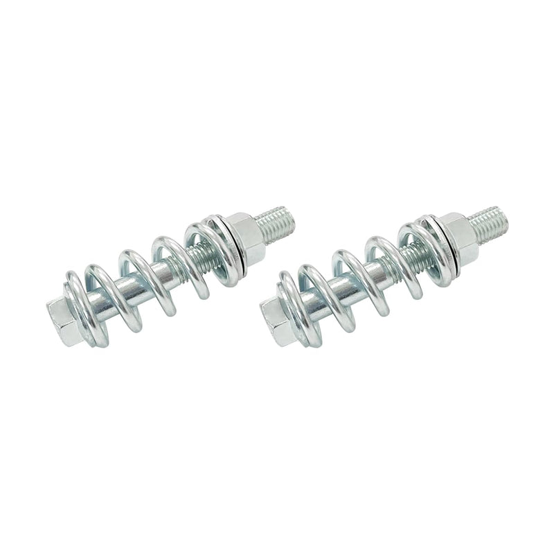 2PCS Exhaust Bolt,Automotive Universal Grade Exhaust Manifold Spring Screw,Muffler Studs Replacement Accessories for Cars Trucks and SUV