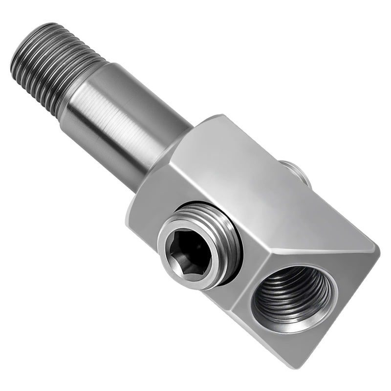 Oil Pressure Sensor Adapter 1/8-27 NPT Port Thread Plugs for Chevy/GM Small Block Engine