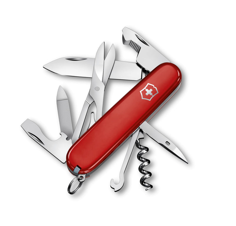 Victorinox Companion Swiss Army Knife, 16-Function Pocket Knife, Red | swiss army knife | medium swiss army knife | small pocket knife for men | everyday carry
