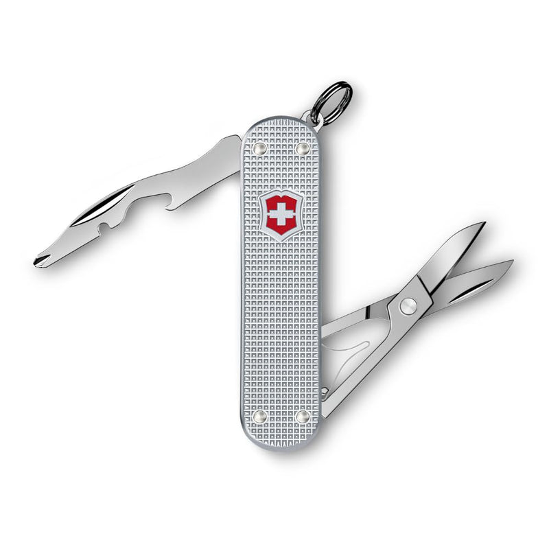 Victorinox Companion Slim Alox Swiss Army Pocket Knife 5 Functions - Silver