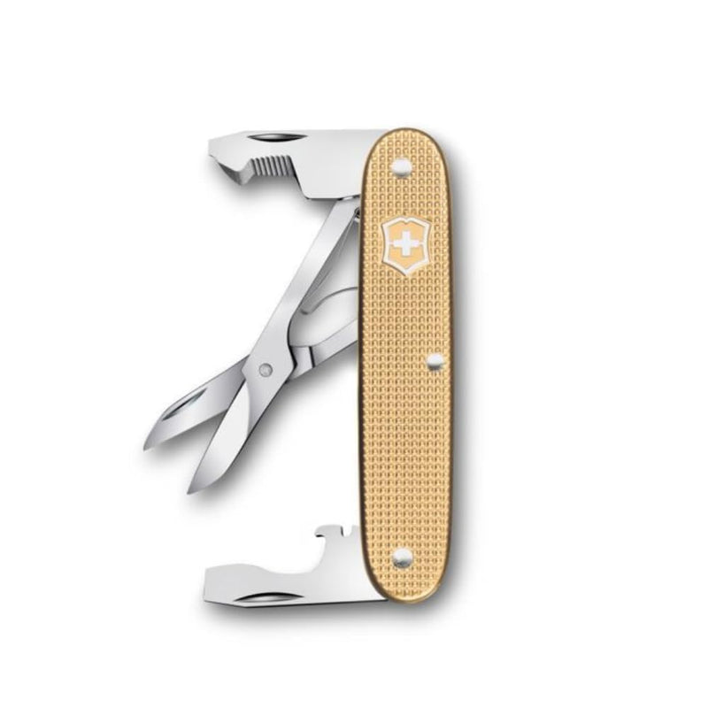 Victorinox Companion Slim Alox Swiss Army Pocket Tool 6 Functions, Gold | swiss army knife | victorinox swiss army knife | swiss army knife basic | swiss pocket knife | pocket knife
