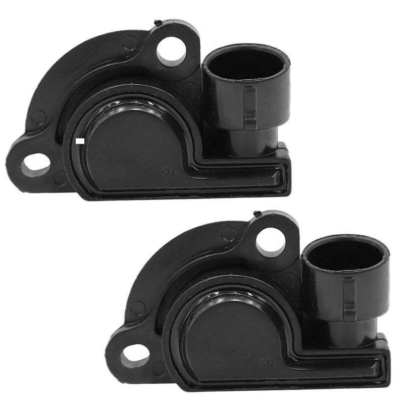 Car TPS Throttle Position Sensor, Accelerator Pedal Position Sensors, Automotive Replace Accessories OEM 17087400 17088026 17111815, Vehicle Gas Engine Kit for Most Models (2PCS) 2PCS