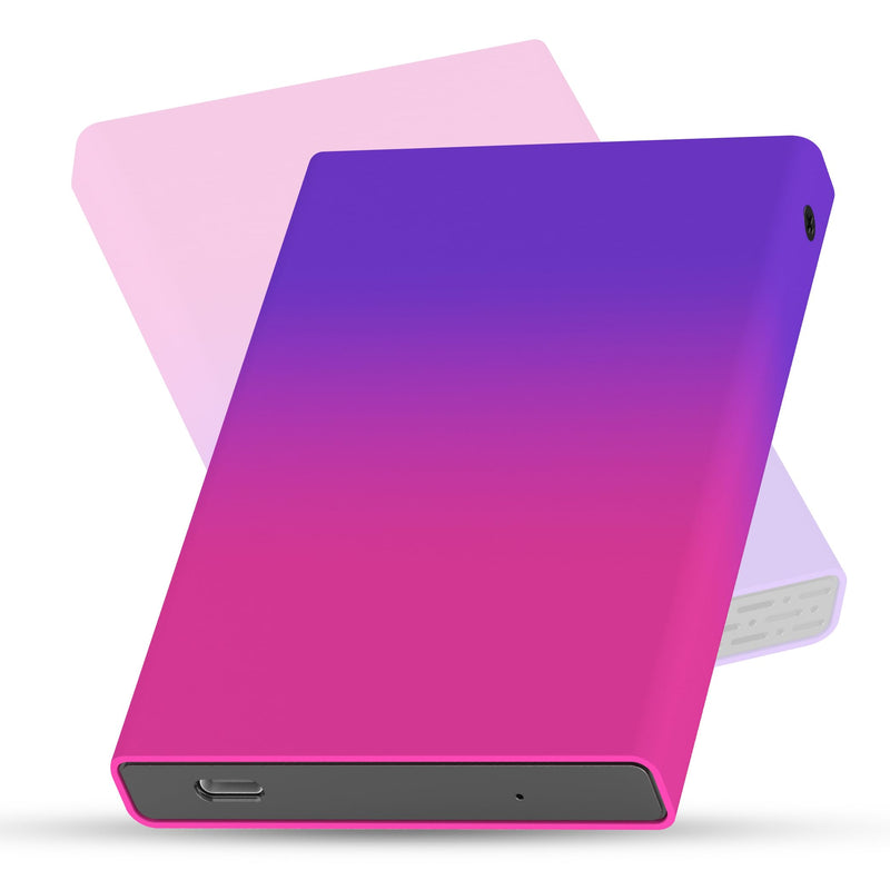 1TB External Hard Drive - USB 3.0 Portable HDD, 2.5-Inch External Storage Drive - Backup External Hard Drives - USB Hard Drive Compatible with Laptop, Desktop, Mac, PS4 – Multicolor 1TB