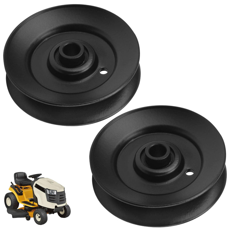 2 Pack 14326 Rotary V-Idler Pulley for MTD Troy-Bilt Cub Cadet 13RX91AT056 Replaces 756-04325