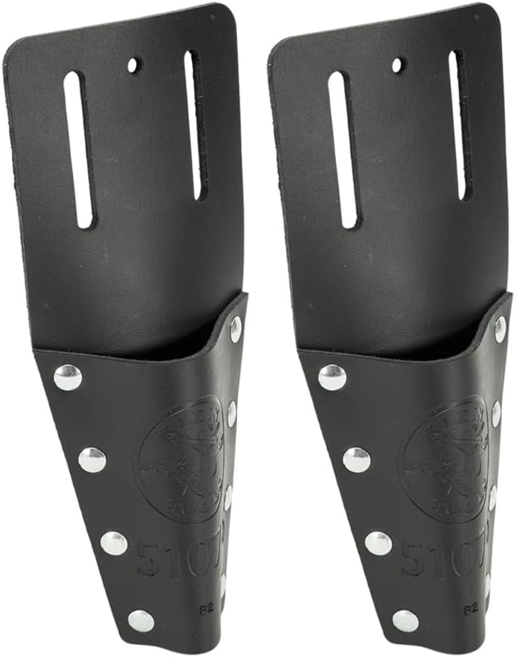 Klein Tools 5107-6 Leather Pliers Holder with Open Bottom, for 6 and 7-Inch Pliers (Pack of 2) 7-Inch (Pack of 2)