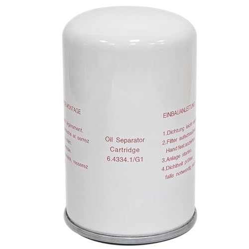 6.4334.1 Oil Separator Compatible with KAESER SX3/4/6/8 Screw Air Compressor Replacement Parts 6.4334.1/G1 6.4334.0