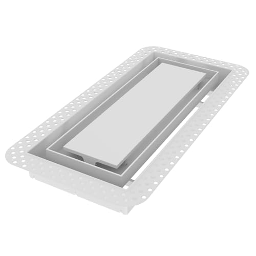 Fittes Flush Wall Vent [Lite+] - 6"x14" - Cotton White - 1 Pack 6"x14"