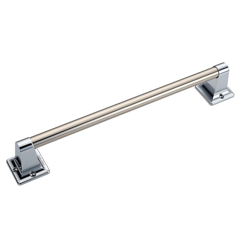 Joyrain Stainless Steel Bathroom Grab Bar for Elderly - Safety Rail & Towel Rack Dual Function, 9/16/24 Inch Anti-Slip Handle for Shower/Toilet/Tub (Chrome, 9 inch) Chrome