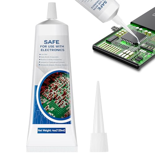 120 ml/4 oz Conformal Coating for Electronics, Waterproof Silicone Conformal Coating, Fast-Dry Clear Insulating Sealant for Circuit Boards, LED Lamps, Appliance Control Boards, RC Electronics
