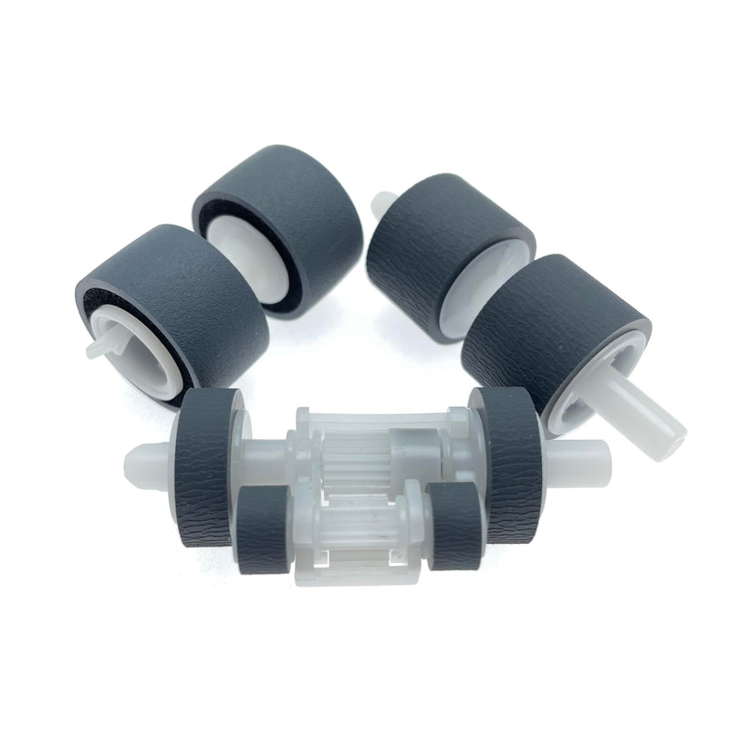 Scanner Feed Pick Pickup Brake Separation Roller Kit Compatible with Epson Workforce DS-410 DS-510 DS-520 DS-560 DS-510N DS-520N DS-560N