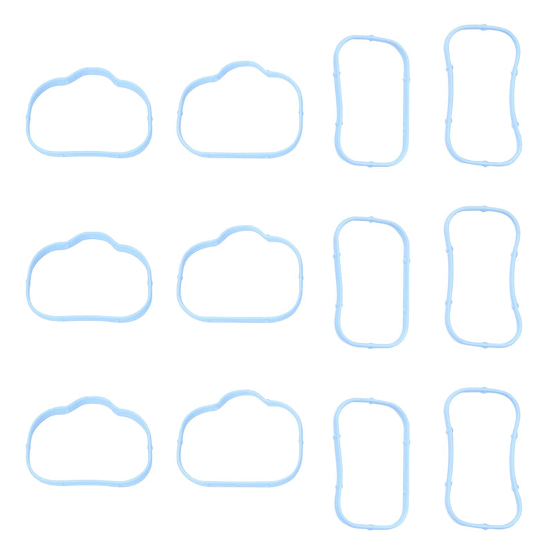 Intake Manifold Gasket, MS97205 Engine Upper and Lower Intake Manifold Gasket Kit, Compatible with Chrysler 200 300 Dodge Challenger Charger Caravan Cherokee Durango Jeep Wrangler