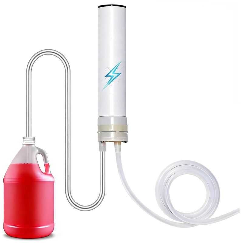 RV Electric Antifreeze Pump Kit, RV Antifreeze Accessories, Self-Priming Water Pump with 2 Hoses, Winterize RV Plumbing System, Marine Boat, Camper (RV Electric Antifreeze Pump Kit) Rv Electric Antifreeze Pump Kit