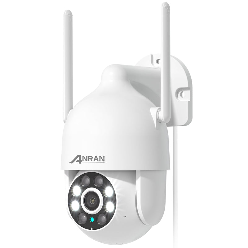 ANRAN Wireless Security Camera Outdoor: WiFi-6 PTZ Camera ONLY Compatible 5MP WiFi Camera Kit, Auto-Tracking, 2-Way Audio, Pet/Parcel Detection, Color Night Vision Added Camera