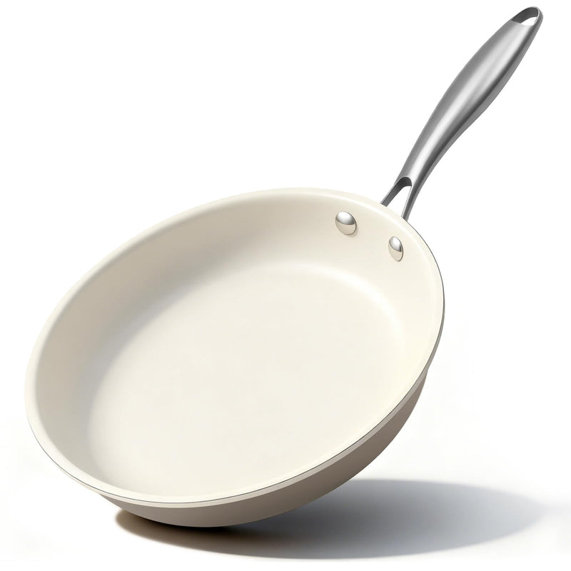 9.25" Ceramic Nonstick Pan | PFAS-Free, Easy Clean, Low-Heat Use 9.25 inch