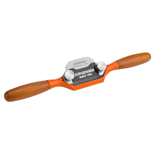 JORGENSEN No.59F Spokeshave for Woodworking – Stainless Steel Hand Planer