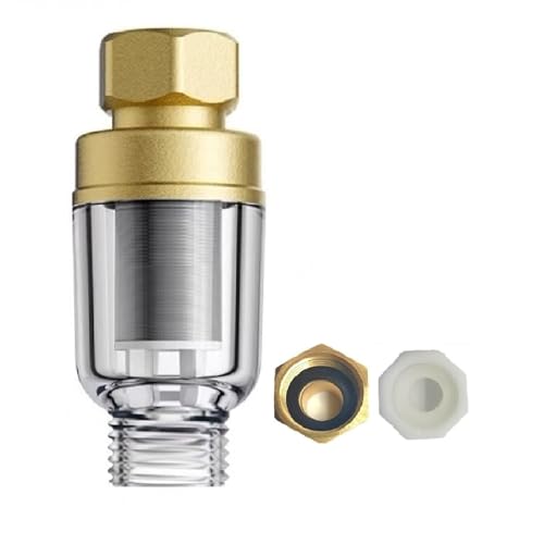 Washing Machine Water Filter Inline, MINI Brass Sediment Filter