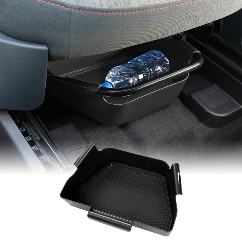 Mabett Under-Seat Storage Box for Ford Maverick Manual Seat 2022-2025, Front Row Manual Seat Underseat Organizer Accessories compatible with manual seat