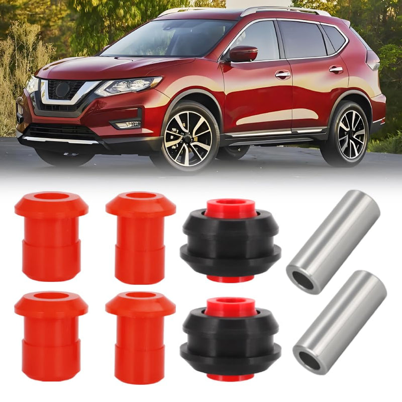 Front Subframe Bushing Kit Engine Cradle Front Subframe Bushing Bushing Kit for Nissan Rogue 2008-2020 Replace 54466-JD000 54467-BR00A