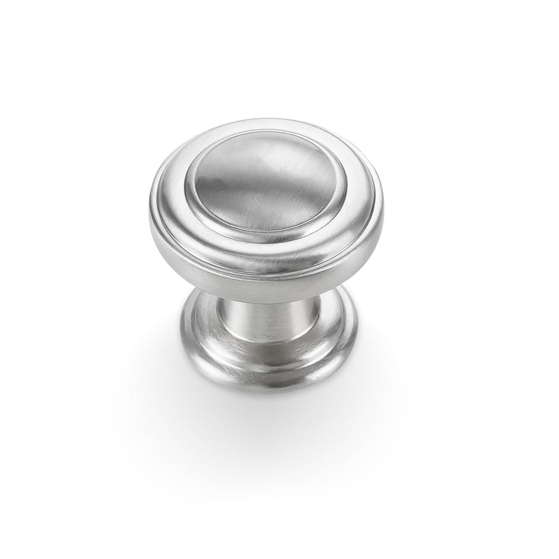 10 Pack Kitchen Cabinet Knobs Brushed Nickel Cabinet Knobs Drawer Knobs Kitchen Hardware 1" Hole Center (Knobs) 10