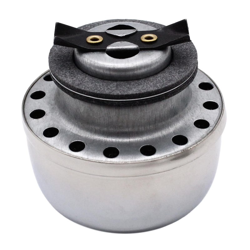 Chrome Steel Oil Breather Cap Twist On Oil Filler Cap Twist in Valve Cover Compatible with Chevy Pontiac Buick
