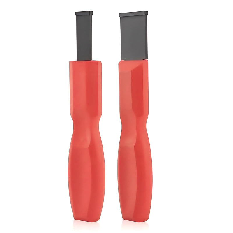 2pcs Carbide Scraper Set 1-1/4 Inch and 5/8 Inch Tough Scraper for Wood Metal Automotive Gasket Removal Durable Carbide Tool