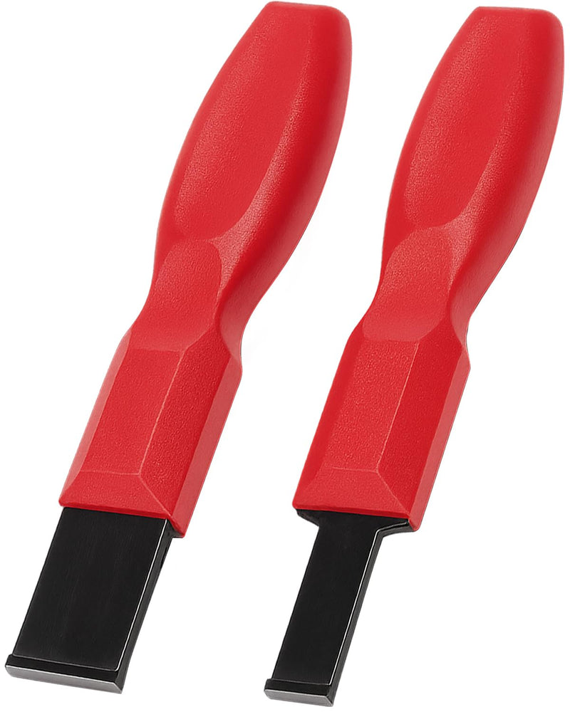 Carbide Scraper, Super Gasket Scraper for Metal and Automotive, 1-1/4 Inch and 5/8 Inch Carbide Scraper Set (2 Piece)
