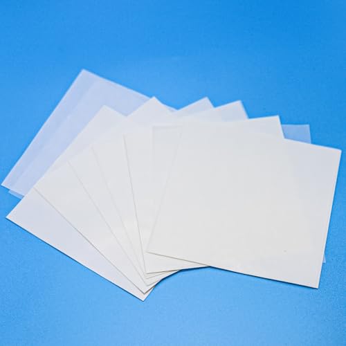 Weighing Paper, 4 x 4 Inches Laboratory Sample Weighing Paper, Non-Stick Non-Absorbing, High-Gloss for Scale Measurement Samples Transfer (2000) 2000