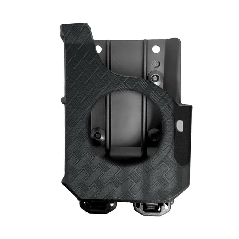 Zero9 Holsters - Model 2040 Body Cam Case, Compatible with Axon Body 4 Camera (Black Basketweave, Molle Loks) Black Basketweave, Molle Loks