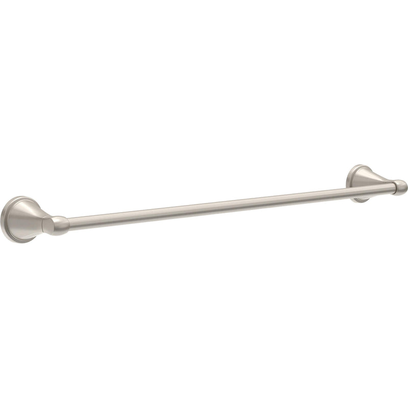 Delta Faucet Becker (1-Pack) 24" Bathroom Towel Rack/Bar, SpotShield Brushed Nickel, Wall Mounted BCK24-DN