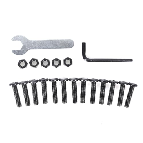 Expandable Under Sink Orginizer Accessories, 13 Locking Screws, 5 Screw Caps, 2 Wrenches.