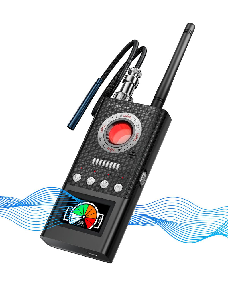 Hidden Camera Detectors GPS Tracker Detector Portable Bug Detector with Auto Detection for Travel, Hotel Safety