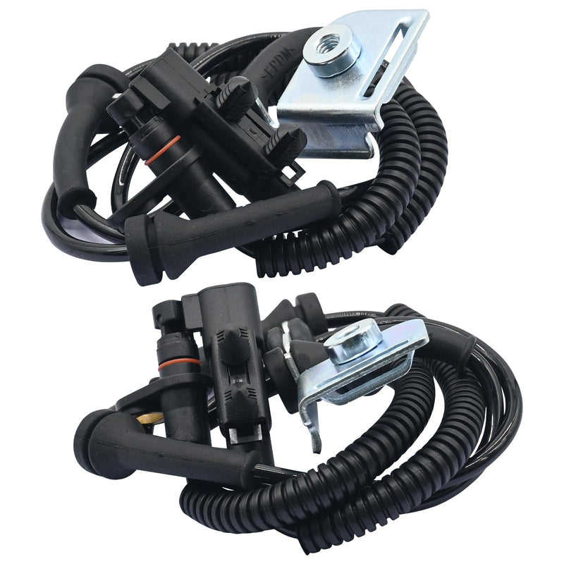 2Pcs Front Left and Right Abs Wheel Speed Sensor Compatible with Dodge Vw Grand Caravan Routan Town 4721561Ac Als1998 08 09 10 11 2008 2009 2010 2011
