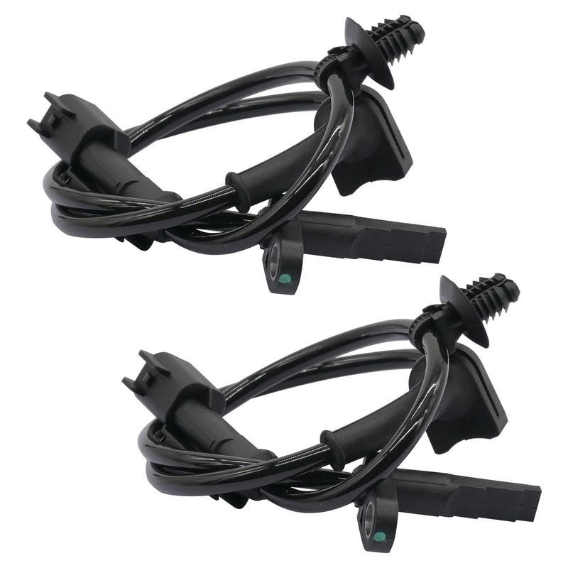 2Pcs Rear Left and Right Abs Wheel Speed Sensor Compatible with Ford Mustang Fr3Z2C190B Als2707 15 16 17 18 19 20 2015 2016 2017 2018 2019 2020