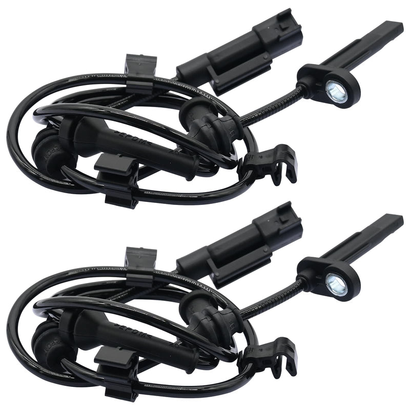 2Pcs Rear Left and Right Abs Wheel Speed Sensor Compatible with Jeep Cherokee 4779897Ac Als2806 W/Off Road Suspension 15 16 17 18 2015 2016 2017 2018