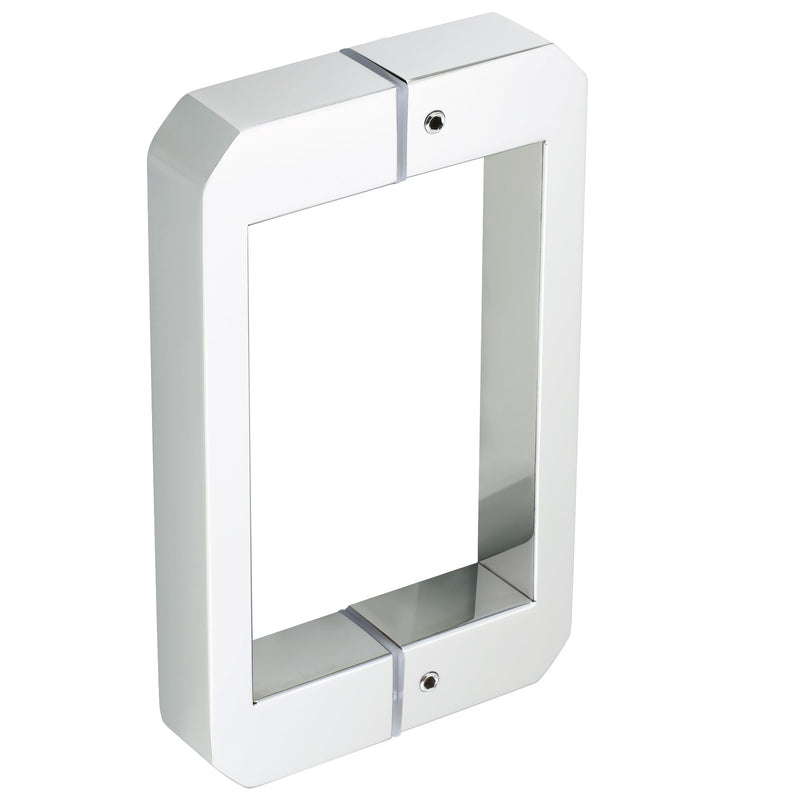 Alise 6" Shower Door Handle, Sliding Door Handles, Back to Back Glass Doors Handle,Fits 1/8"-3/4" Door, Shower Door Pulls, SUS304 Stainless Steel Shower Door Hardware Replacement, Polished Chrome 6 Inch