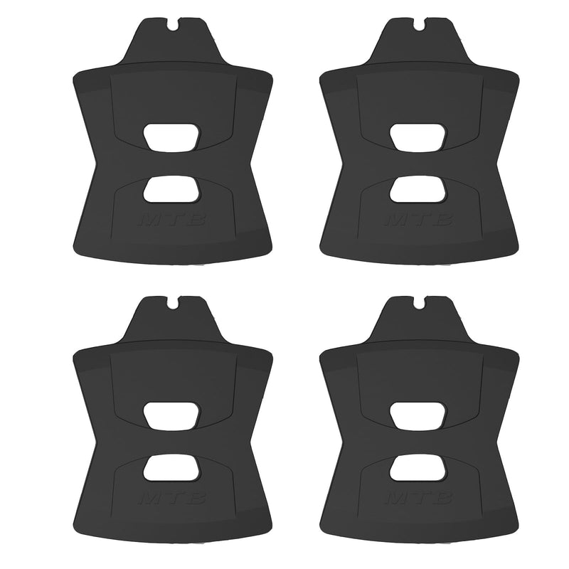 4pcs Disc Brake Pad Spacer Hydraulic Disc Brake Pad Spreader Insert for SRAM Road MTB Brake Pads Black-MTB