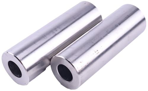 2PCS 58604 Seamless Spacer, ID 1/2'' x OD 1'' x L 3'', Zinc