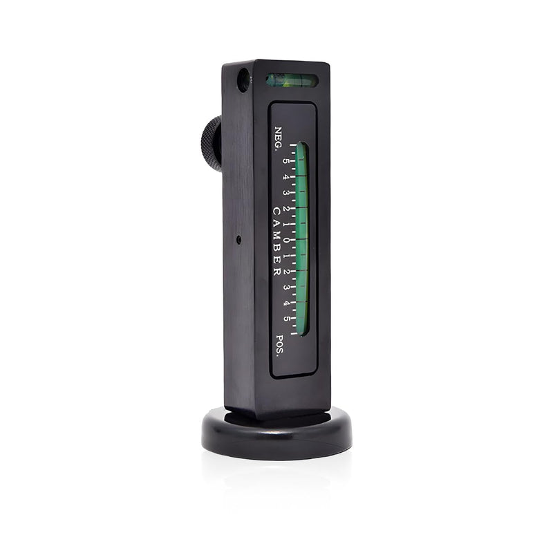 Adjustable Magnetic Gauge Tool, Camber Castor Strut Wheel Alignment Gauge with Magnetic Base, Universal Automotive Wheel Alignment Tool for Car Truck RV Tire Repair (Black) Black