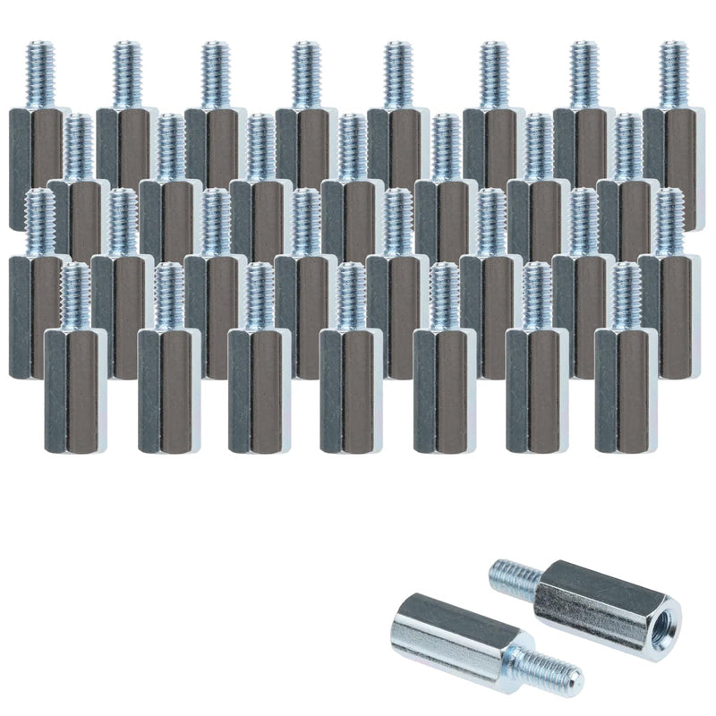 Kado M4x14mm Hex Stainless Steel Standoff Spacer Screw Nut Bolt Set 160pcs | Wall Mount Spacer Adapter for Desktop/Portable Monitor, Motherboard Prototyping Accessories for PCB, Computer & Circuit Board 160-Pack