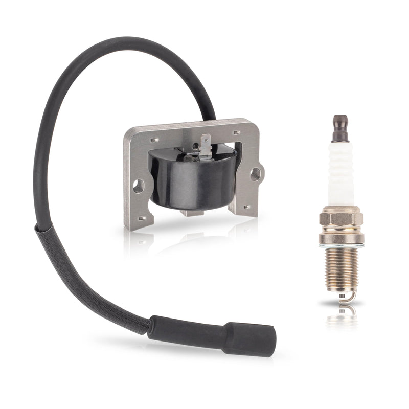 ENA 12 584 04-S Ignition Coil Compatible with Kohler CV15 CV15S CV16S CV460S John Deere STX30 STX46 L110 LT155 LT160 LTR155 LTR166 Lawn Mower Engines with Spark Plug Replacement for 12-584-01-S M92216