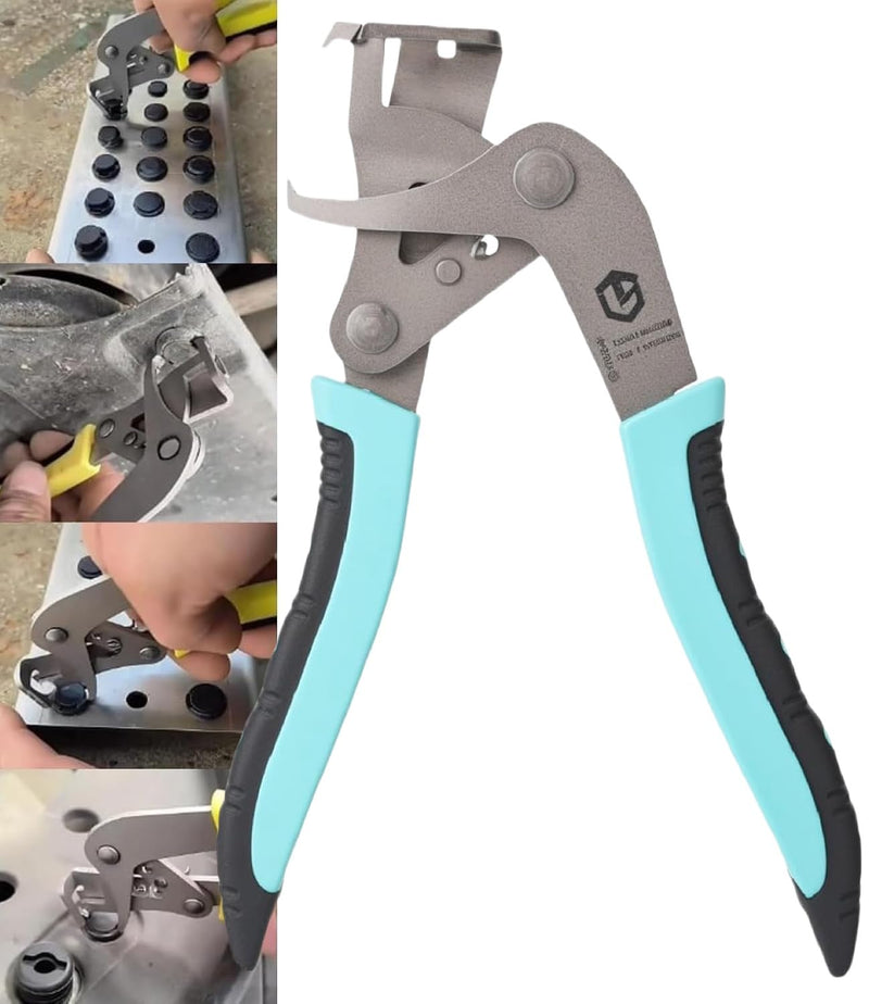 Car Clip Pliers and Disassembly Tools, Efficient Multi-Functional Automotive Snap Pliers, Clip Removal Tool, Trim Tools Removal, Easy to Without Damage Remove Fasteners Clips Buckles and Rivets (1 pc) 1 Pc