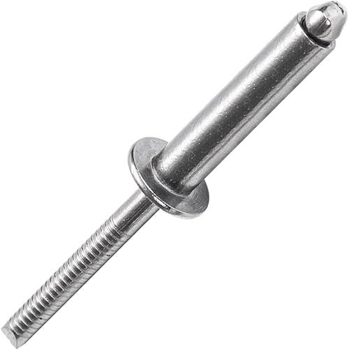 20Pcs Stainless Steel Extra Long Pop Rivets - Heavy Duty, 1/4"x2" 1/4"x2"