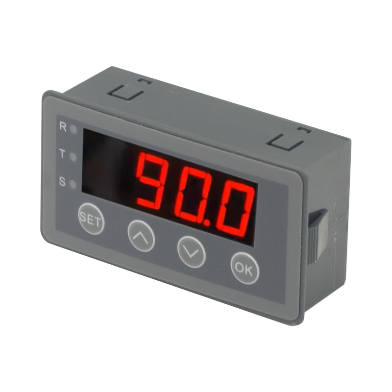 Digital Display Meter 0-10V 0-20mA 2-10V 4-20mA Analog Signal Input Panel Meter Standard/RS485/Relay (Standard Edition) Standard Edition
